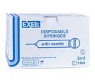 EXEL SYRINGE / NEEDLE 3CC 20G x 1"