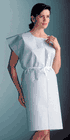 Graham Exam Gowns Blue  Tissue/Poly 30" x 42"  Premium (226)