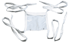 Philips White Telemetry Pouch with Snaps (9300-0768-050)