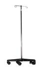 I.V. Pole Adjustable Height 2‑Hook 5‑Caster (4355)