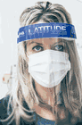 Latitude Face Shield for Maximum Infection Protection A COVID-19 Product