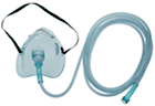 Universal Oxygen Mask with 7ft Tubing