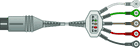 5-LEAD EKG PATIENT CABLE WITH SNAP TERMINATIONS