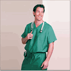 SCRUB SHIRT UNISEX JADE