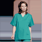 UNISEX SCRUB SHIRT TEAL