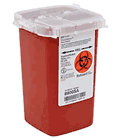 COVIDIEN 1-QUART PHLEBOTOMY SHARPS CONTAINER (8900SA)