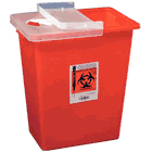 Cardinal Covidien 8‑Gallon Sharps Container (8980S)