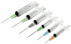 SYRINGES WITH NEEDLES
