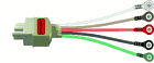 NIHON KOHDEN TELEMETRY 5-LEAD CABLE