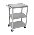 Luxor 3-Shelves Medical Utility Cart (HE34-G)