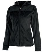 Charles River 5333 Silken Fleece Hooded Jacket - Black or White
