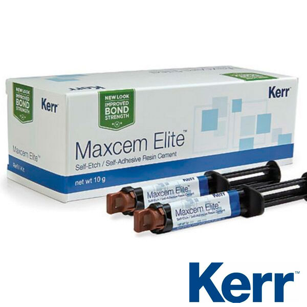 Maxcem Elite SelfEtch SelfAdhesive Resin Cement from Kerr