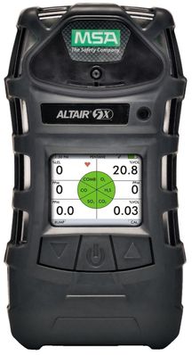 MSA Altair 5X Detector Color, (LEL, O2, CO, H2S, SO2) with 10 Foot Sampling Line, 1 Foot Probe - 10116929