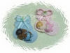 Baby shower Favor AFB036 Lavender