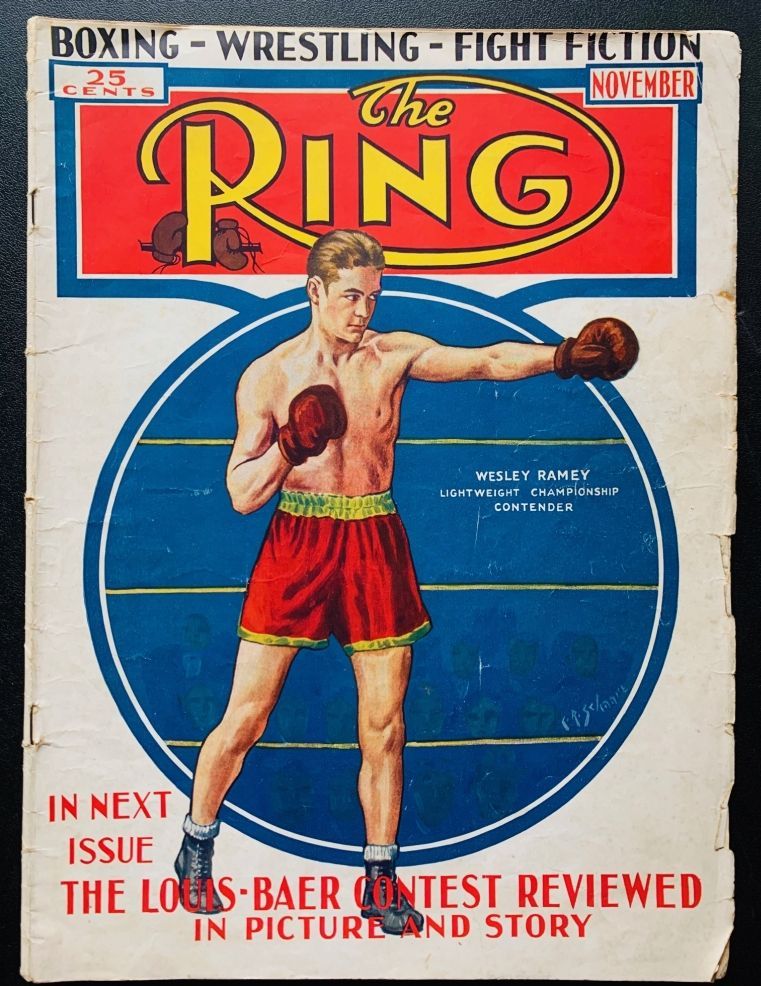 1935 November The Ring Magazine Wesley Ramey