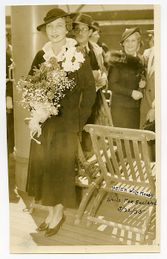 1935 Tennis HELEN WILLS MOODY Vintage Photograph 