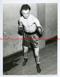 1939 Boxing AL HOSTAK Vintage Photograph MIDDLEWEIGHT CHAMPION Seattle, WA