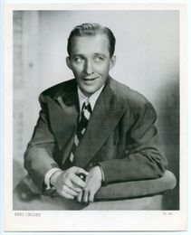 1940s BING CROSBY Vintage Photo Premium 