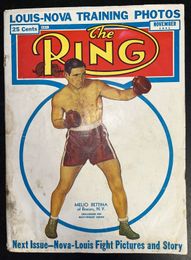 1941 November - The Ring Magazine - Melio Bettina on Cover