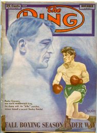 1947 November - The Ring Magazine - Stanley Ketchel & Rocky Graziano