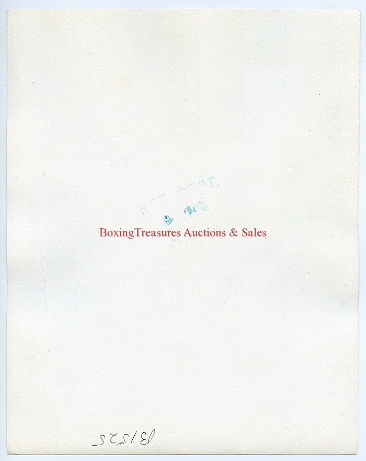 1951 EZZARD CHARLES vs JERSEY JOE WALCOTT III Vintage Boxing Photo