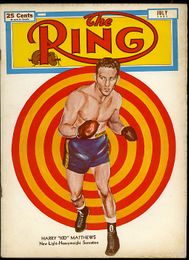 1951 July - The Ring Magazine - Harry Kid Matthews