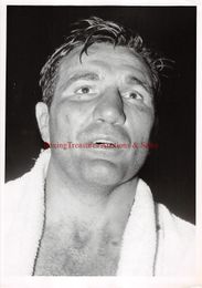 1955 Boxing JOEY MAXIM Vintage Photograph CHAMPION HOF'er Great Portrait Shot!