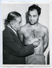 1955 ROCKY MARCIANO Vintage Boxing Photo PHYSICAL FOR ARCHIE MOORE FIGHT