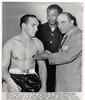 1957 SUGAR RAY ROBINSON vs GENE FULLMER II Vintage Boxing Photograph PHYSICAL