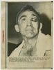 1958 CARMEN BASILIO vs SUGAR RAY ROBINSON II Vintage Boxing Photograph CUT EYE