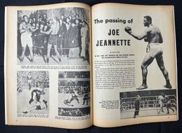 1958 November - Boxing Illustrated (1st Issue of BI, Vol. 1, No. 1) - Carmen Basilio / Joe Jeannette and More (EX)