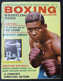 1962 May - Boxing Illustrated & Wrestling News - The Golden Age of Joe Louis