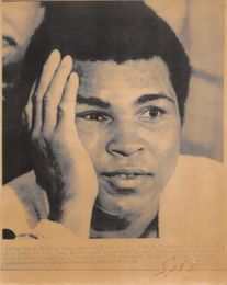 1978 MUHAMMAD ALI Vintage Boxing Wire Photo LEON SPINKS Post Fight LAS VEGAS