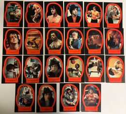 1979 Topps - Rocky II Trading Cards - Complete Sticker Set (22)