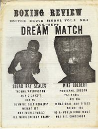 1979 Vol.3 #4 - Boxing Review - Sugar Ray Seales vs Mike Colbert