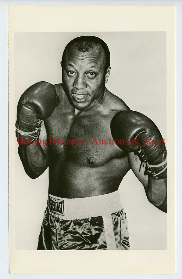 1980's Boxing JAMES BONECRUSHER SMITH Vintage Photograph HEAVYWEIGHT CONTENDER