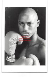 1980's FREDDIE JACKSON "The Pebble" Vintage Boxing Photo BANTAMWEIGHT CONTENDER