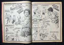 1980 SUGAR RAY LEONARD vs ROBERTO DURAN Souvenir Boxing Program Issued by The Ring Magazine 1980 SUGAR RAY LEONARD vs ROBERTO DURAN Souvenir Boxing Program Issued by The Ring Magazine