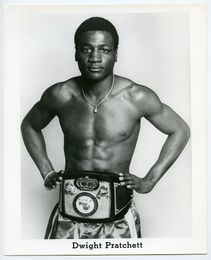 1980s Boxing DWIGHT PRATCHETT Vintage Photograph GARY, INDIANA FEATHERWEIGHT 