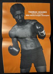 1981 Sugar Ray Leonard vs. Thomas Hearns Boxing Program for Closed Circuit Telecast 