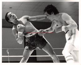 1983 Boxing MARTIN VARGAS vs NORGIE CASTRO Vintage Photograph MIAMI, FLORIDA