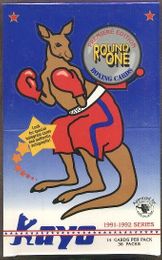 1991-92 Kayo Boxing Cards Unopened Wax Box (36 Packs ) Rookie Cards of ROY JONES JR., LENNOX LEWIS, ARTURO GATTI and More 1991-92 Kayo Boxing Cards Unopened Wax Box (36 Packs ) Rookie Cards of ROY JONES JR., LENNOX LEWIS, ARTURO GATTI and More