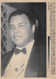 1992 MUHAMMAD ALI Vintage Boxing Wire Photograph