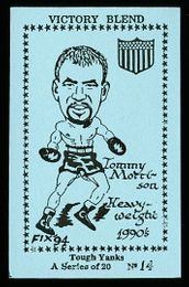 1994 TOMMY MORRISON Victory Blend (Rover 1984) TOUGH YANKS Series 1 Boxing Card