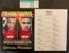 1995 FELIX TRINIDAD vs LARRY BARNES Boxing Onsite Program, Ticket & Bout Sheet PERNELL WHITAKER vs JAKE RODRIGUEZ