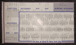 1996 ROY JONES JR. vs BRYANT BRANNON Onsite Boxing Program, Ticket, Bout Sheet