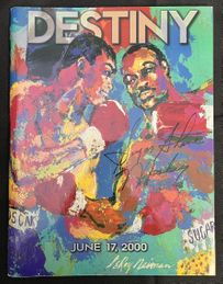 2000 SHANE MOSLEY (Signed) vs OSCAR DE LA HOYA On-Site Boxing Program WELTERWEIGHT TITLE Staples Center, Los Angeles, CA 2000 SHANE MOSLEY (Signed) vs OSCAR DE LA HOYA On-Site Boxing Program WELTERWEIGHT TITLE Staples Center, Los Angeles, CA