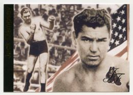 2002 Rare JF Sporting Collectibles JACK DEMPSEY Boxing Card LIMITED EDITION Of 30