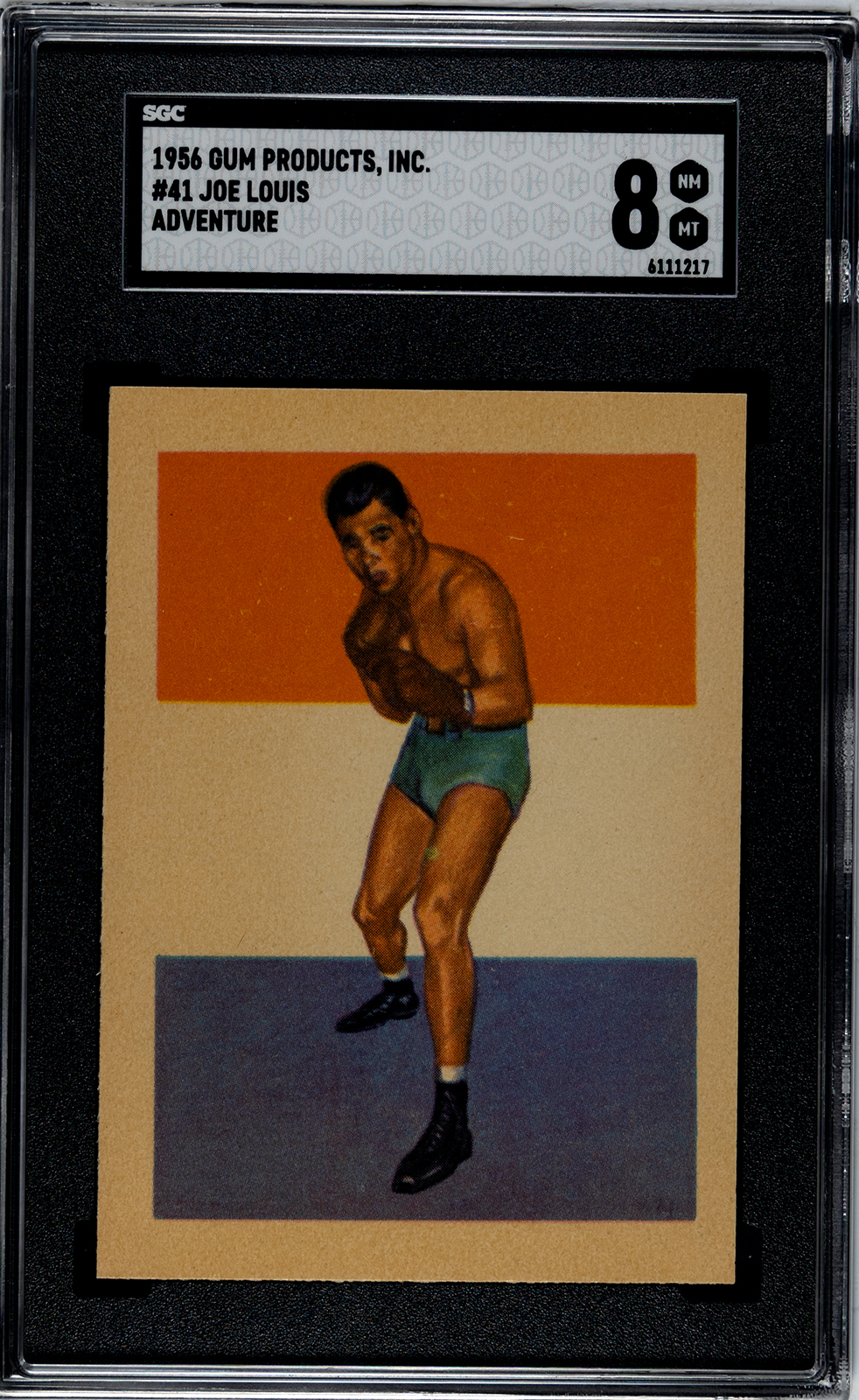 1956 Gum Inc. Adventure Card Boxing Singles