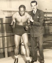 Albert "Turkey" Thompson & Hoppy Norton - Archive Photo - c. 1940